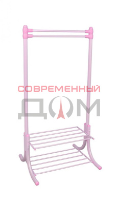 Вешалка напольная NIKA мини (ВМ3/Р розовый металлик)